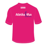 Judo4Fun Athletics T-shirt – pink