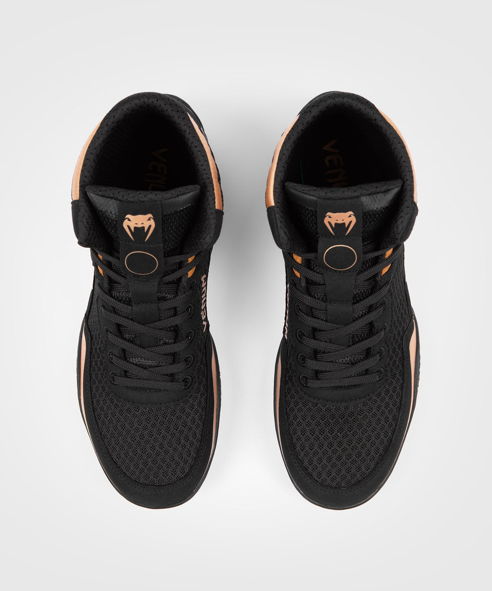 Venum Elite Wrestlingschuhe - schwarz/bronze, VENUM-05083-137