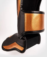 Venum Elite Evo Shin Guards - black/bronz, VENUM-04261-137