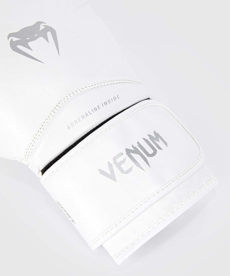 Venum Contender 1.5 Boxing Gloves – White/Silver, VENUM-05105-224