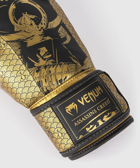 Venum x Assassin’s Creed Shadows Boxing Gloves – Gold, VENUM-05679-126