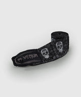 Venum Santa Muerte Hand Wraps – White/Black, VENUM-05957-108