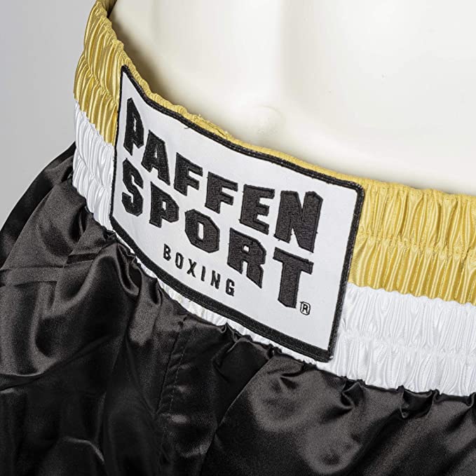 Paffen Sport Boxing Shorts Pro Mexican - black/gold