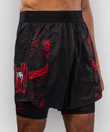 Venum Matupa Training Shorts – Black/Red, VENUM-06071-658