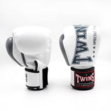 Twins Special Boxhandschuhe – Weiß/Grau, BGVL-8