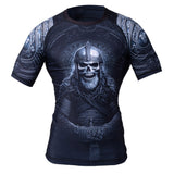 Short sleeve Rash Guard Fighter - Knight, RSG-KNG-SS-01