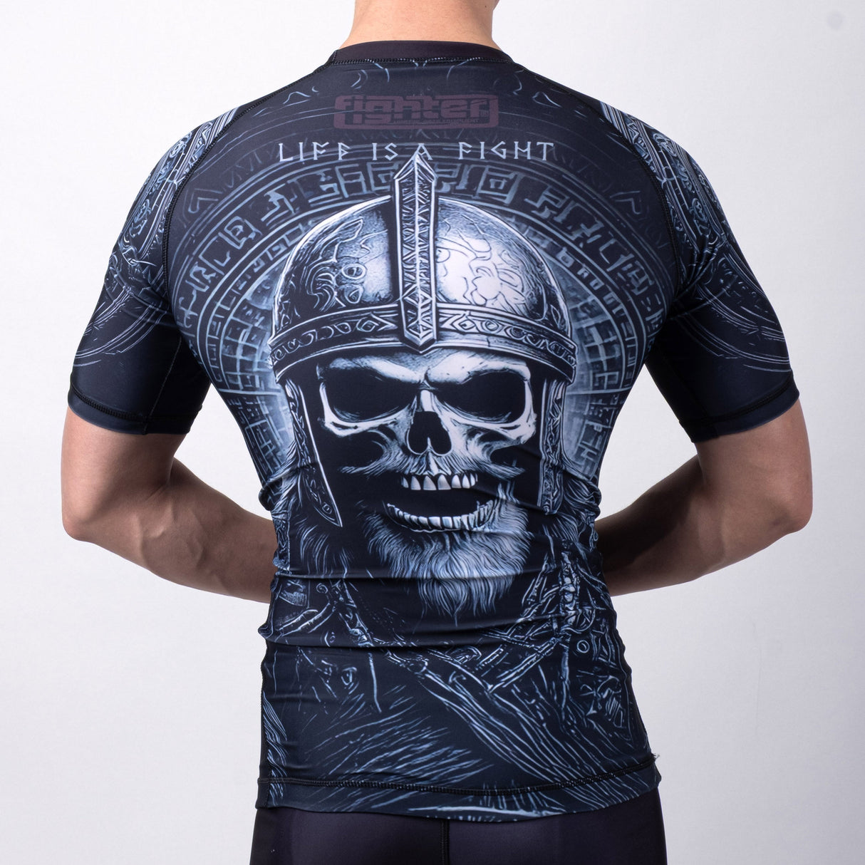 Short sleeve Rash Guard Fighter - Knight, RSG-KNG-SS-01