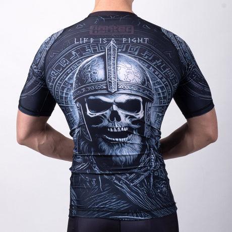 Short sleeve Rash Guard Fighter - Knight, RSG-KNG-SS-01