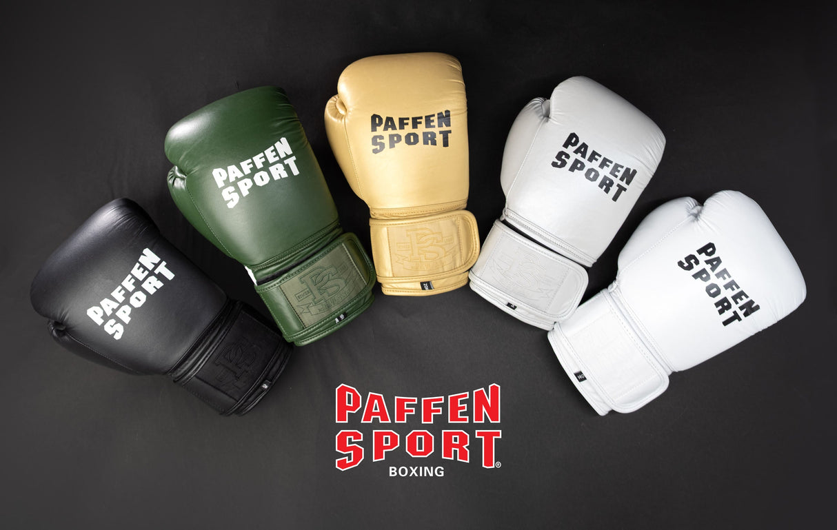 Paffen Sport „PRO KLETT“ Trainingsboxhandschuhe – Silber – 2193090