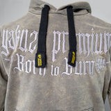 Yakuza Premium Hoodie - olivgrau, 3723G