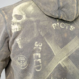 Yakuza Premium Hoodie - olivgrau, 3723G