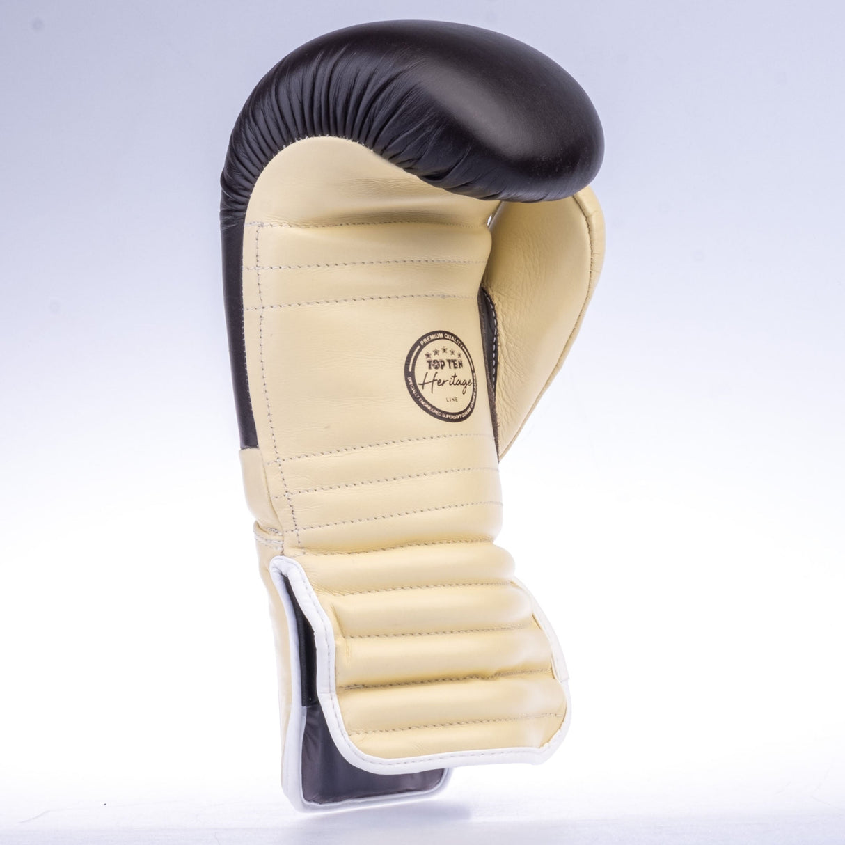 Sparring gloves for trainers "Heritage" – vintage brown, 1146-8