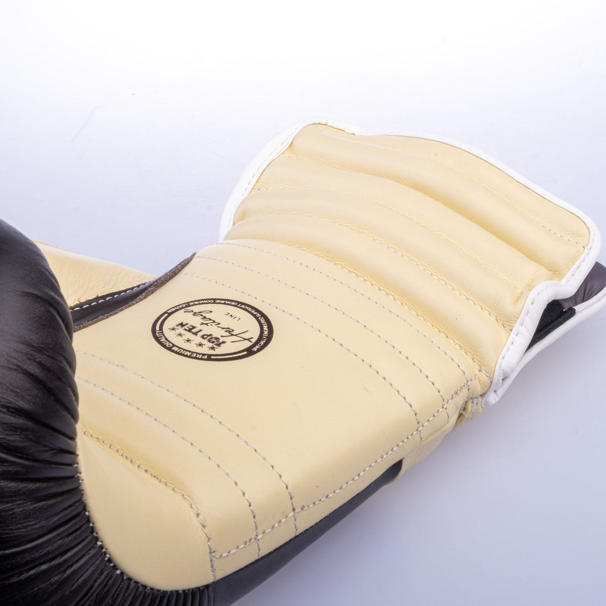 Sparring gloves for trainers "Heritage" – vintage brown, 1146-8