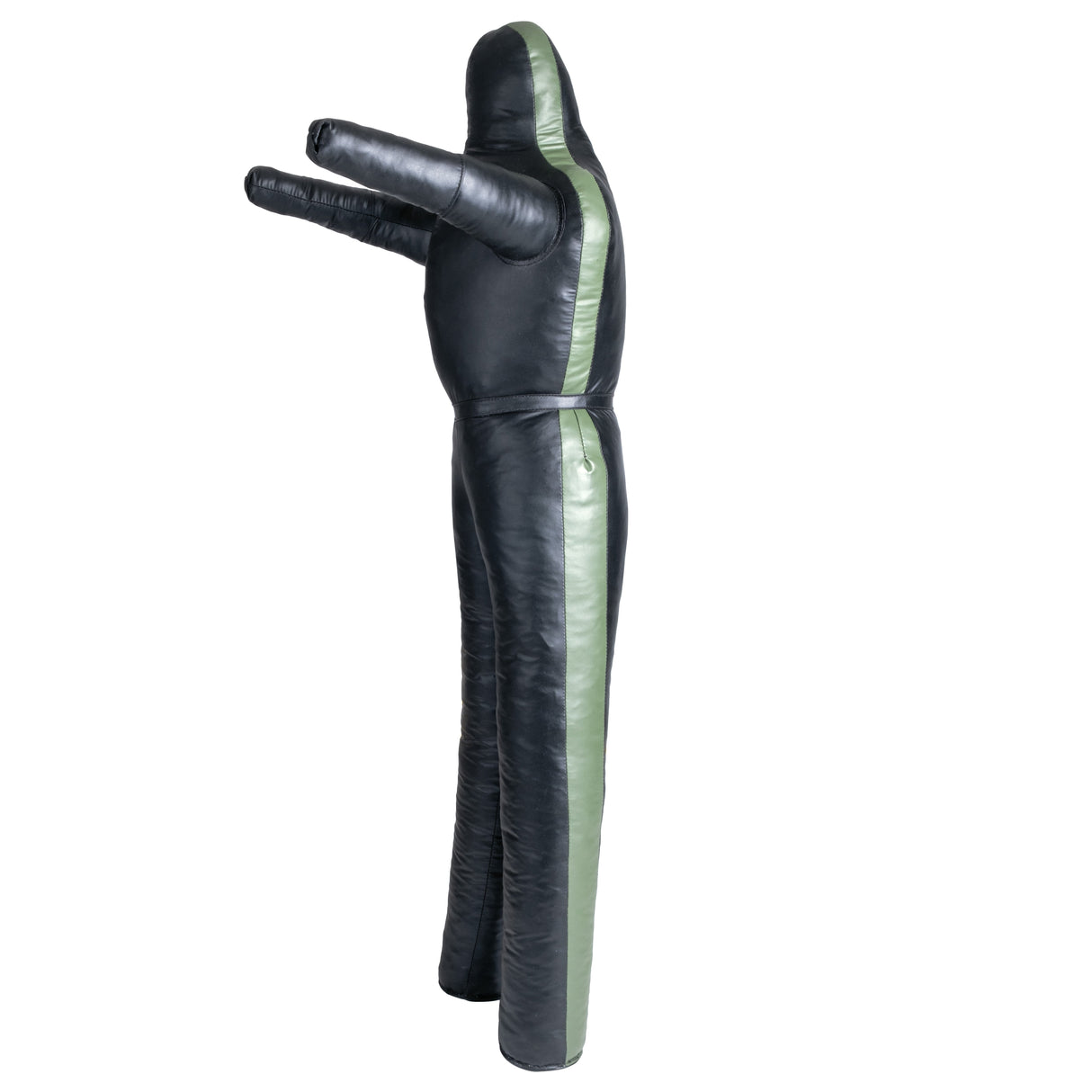 Figurína - Panák - Dvounohá, Černá / Zelená, 0127p2n-Blk