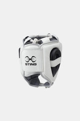 Sting Full Face Headguard Viper Gel - white/black, 10397