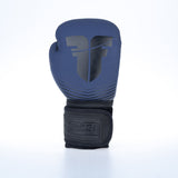 Fighter Boxhandschuhe SPLIT Stripes - blau/schwarz