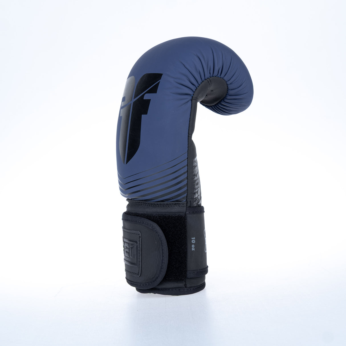 Fighter Boxhandschuhe SPLIT Stripes - blau/schwarz