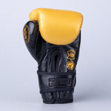 Fighter Pro Boxing Gloves – gold/black, FBG-PRO-005