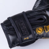 Fighter Pro Boxing Gloves – gold/black, FBG-PRO-005