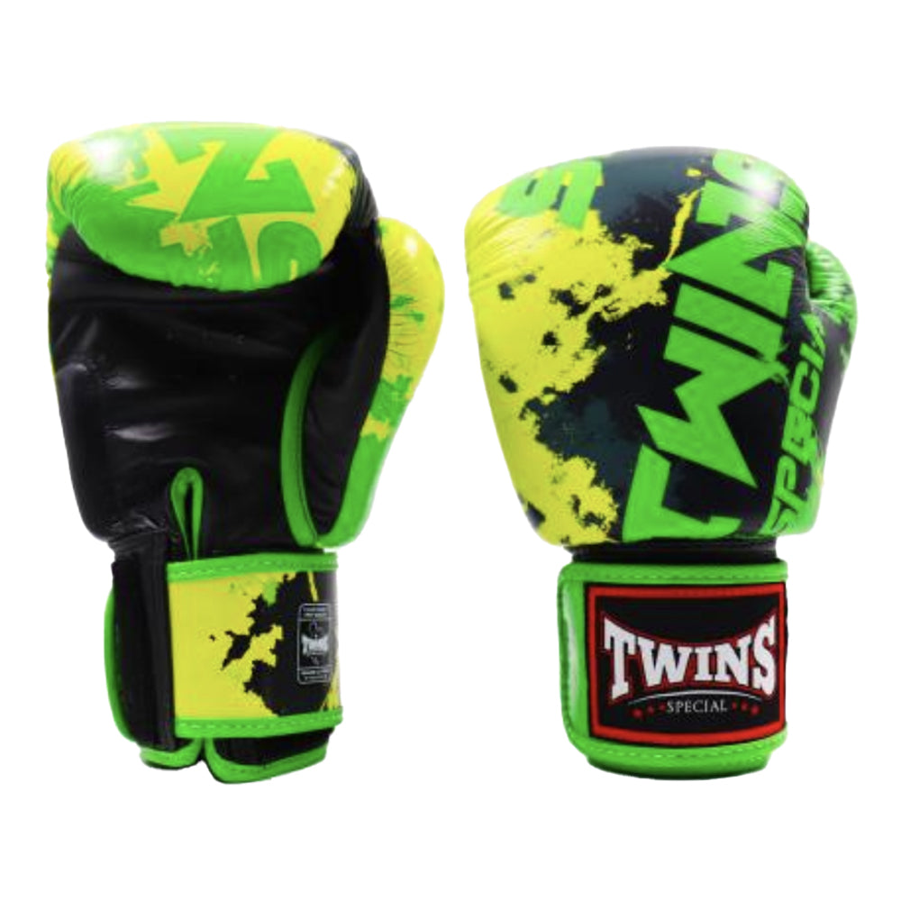 Gants de boxe Twins Fantasy - Vert bonbon, FBGVL-3