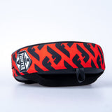 Fighter Small Round Mitt - black/red, FFM-02-03