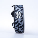 Fighter Small Round Mitt - black/grey, FFM-02-04