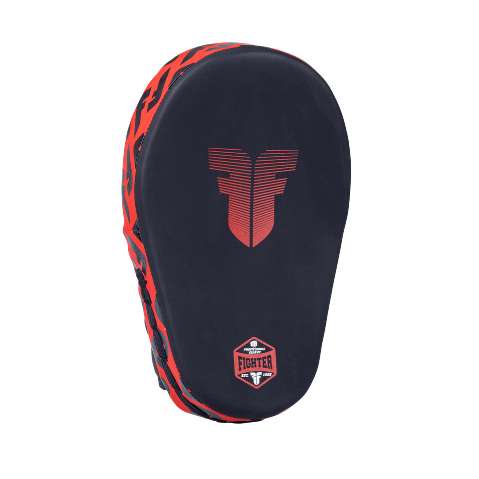 Fighter Focus Mitts – black/red, FFMS-002-03F