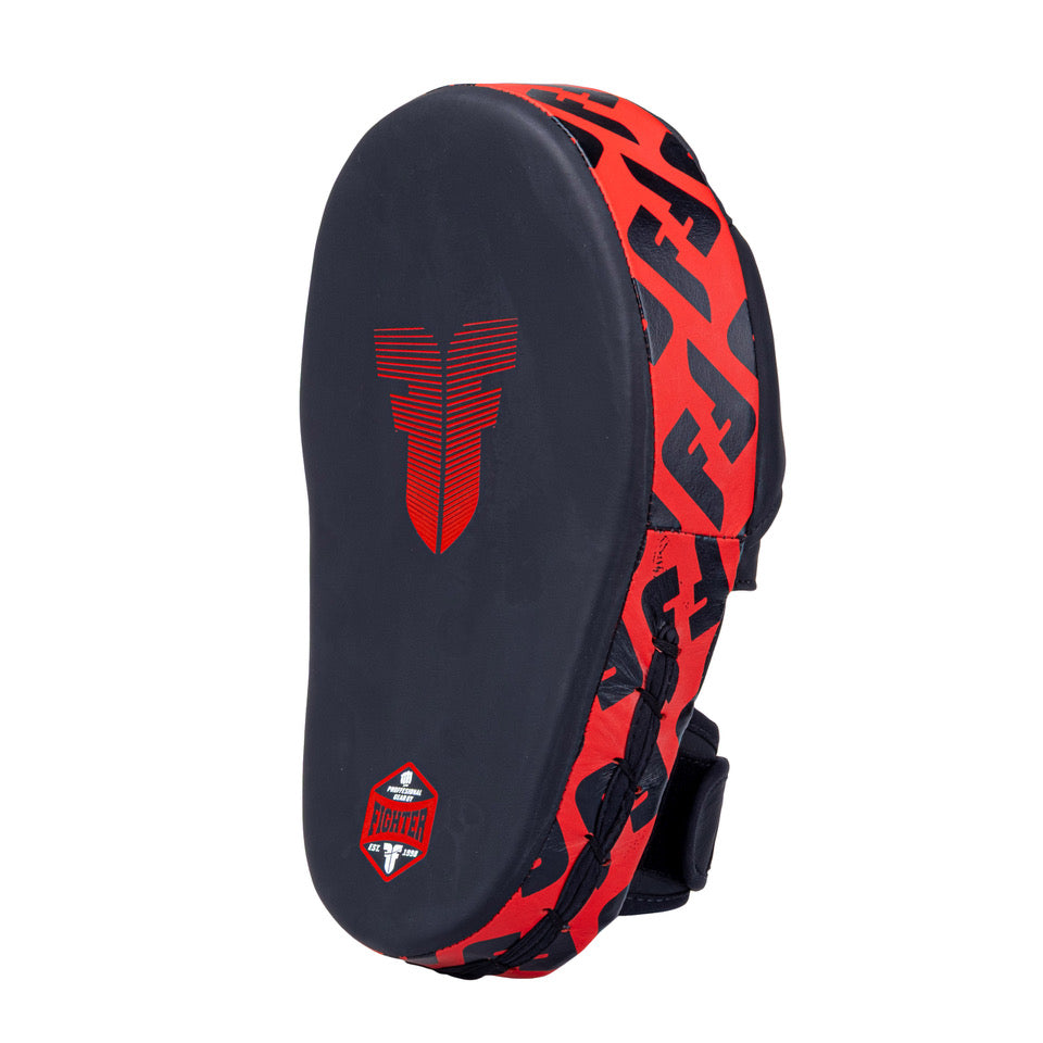 Fighter Focus Mitts – black/red, FFMS-002-03F