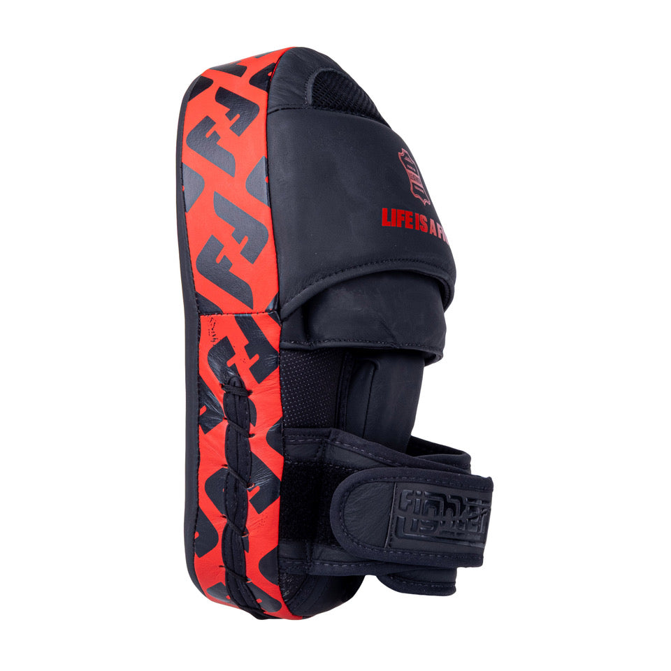 Fighter Focus Mitts – black/red, FFMS-002-03F