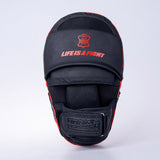 Fighter Focus Mitts – black/red, FFMS-002-03F