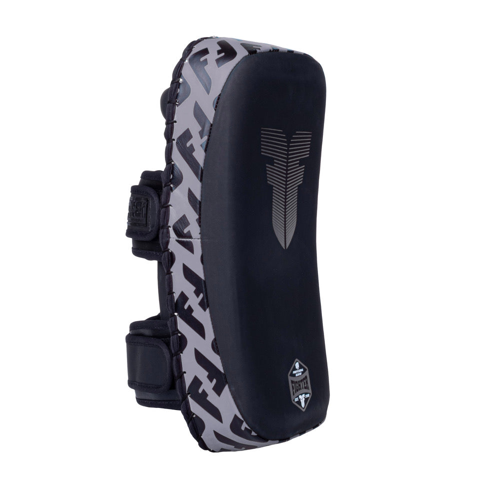 Fighter Thai Mitts – black/grey, FTP-001-09F