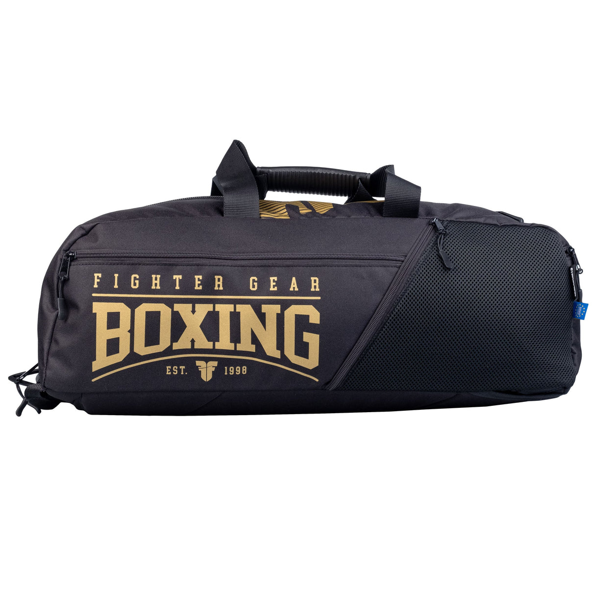 Sportovní Taška Fighter Boxen-černá/zlatá, fts-14-bx