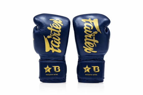 Fairtex Booster Series Boxing Gloves – Blue/Gold, FXB BG V2