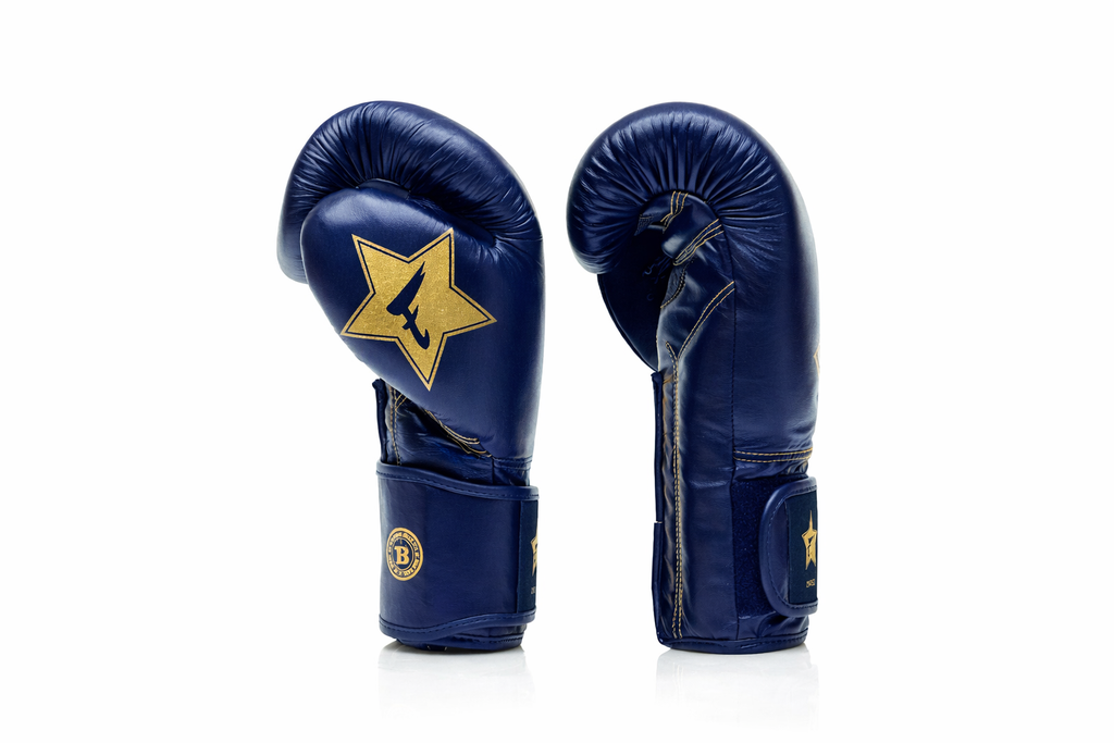 Fairtex Booster Series Boxhandschuhe – Blau/Gold, FXB BG V2