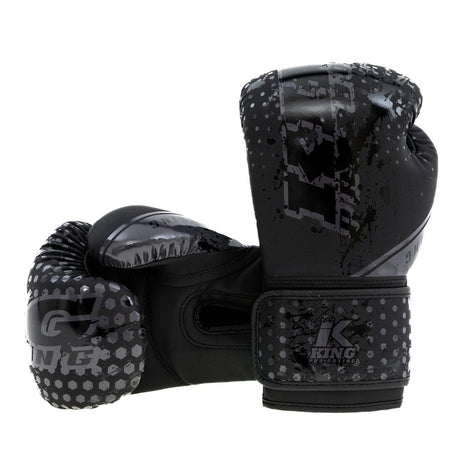 King Pro -Boxboxhandschuhe Hexagon 1 - Schwarz, KPB/BG Hexagon 1