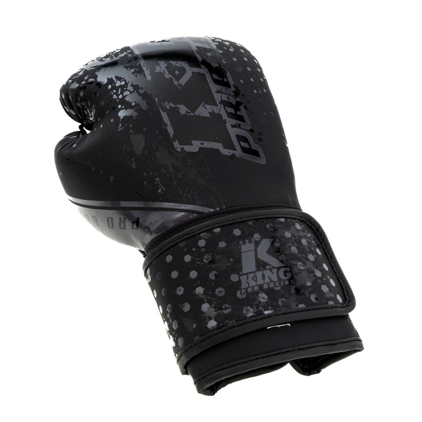 Guantes de boxeo King Pro Boxing Hexagon 1 - Negro, KPB/BG Hexagon 1