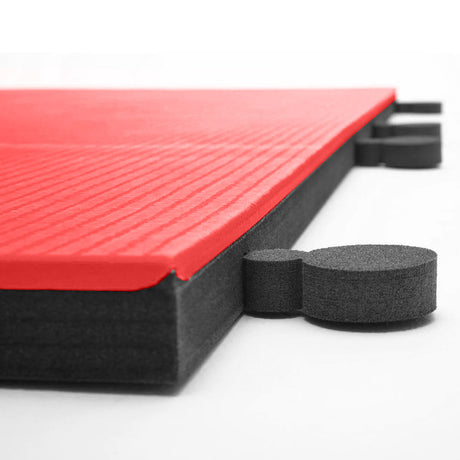 Factory Second - Trocellen judo tatami I-TIS Judo IJF 2x1 m - red - 5cm, 85266001-R