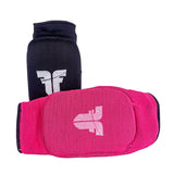 Fighter Reversible Elbow Guards - black/pink, FKG-005BP
