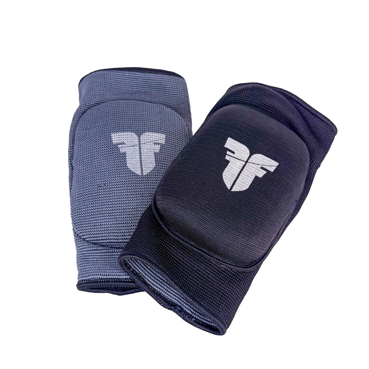 Fighter Reversible Elbow Guards - black/gray, FKG-005BG