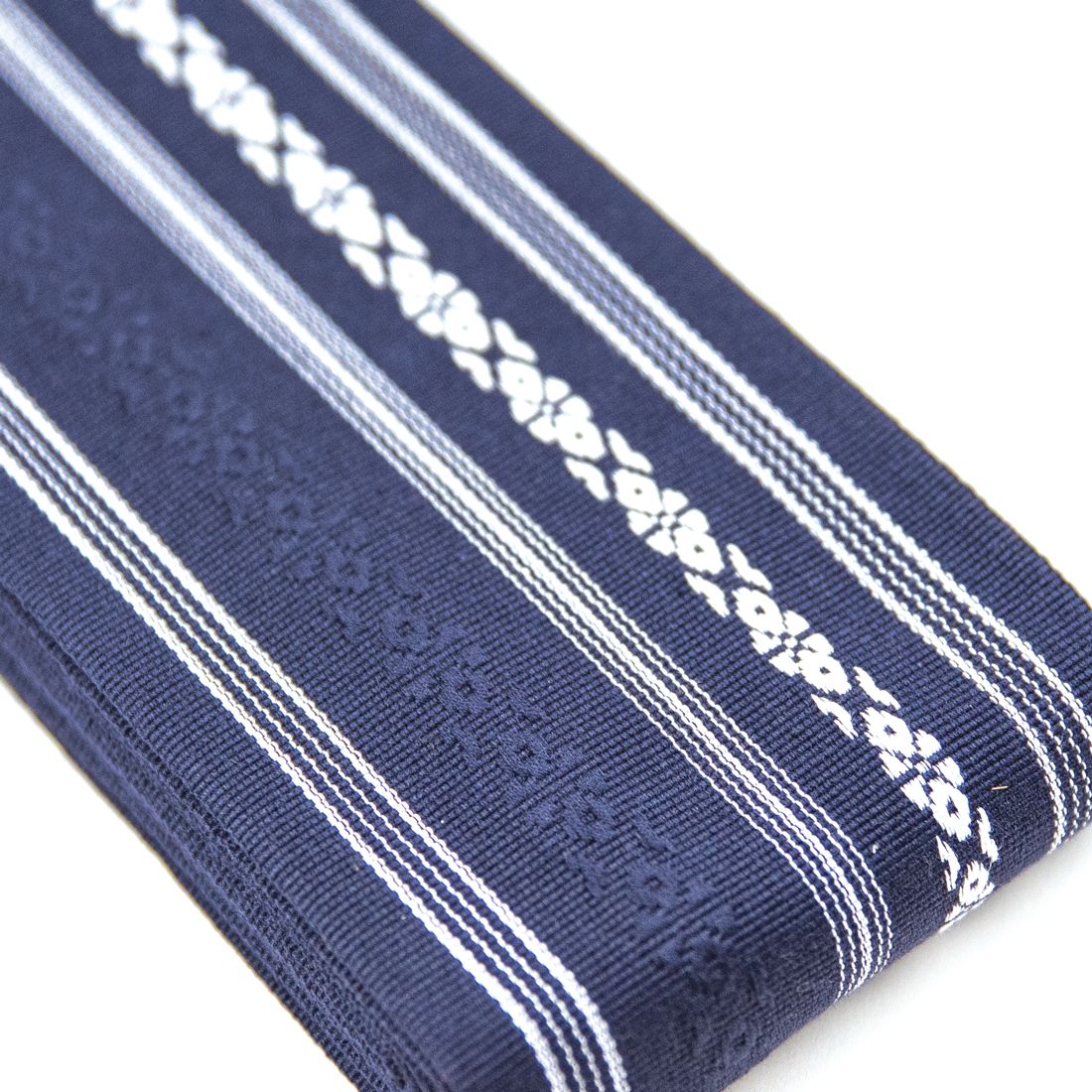 Obi tejido Iai DELUXE - Azul marino, IO-4-DX-HK