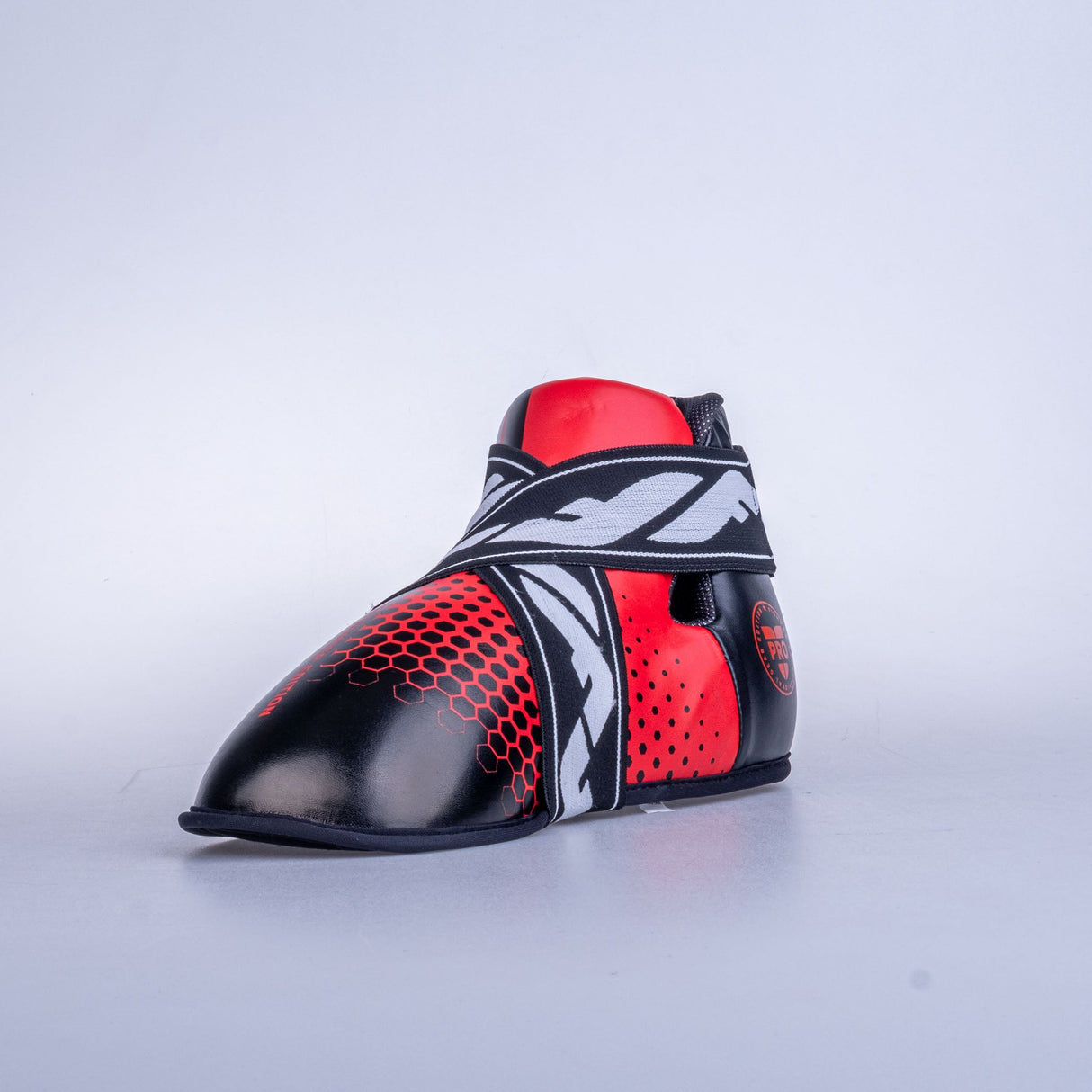 Fighter Foot Protectors - red/black, JE1455-HXGR-0203