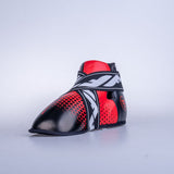 Fighter Foot Protectors - red/black, JE1455-HXGR-0203