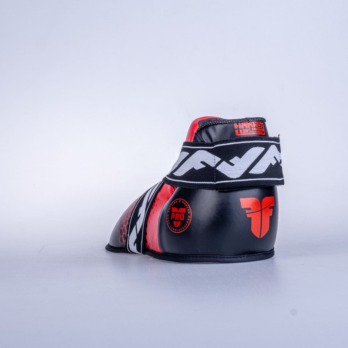 Fighter Foot Protectors - red/black, JE1455-HXGR-0203