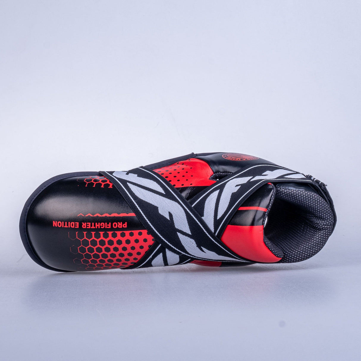 Fighter Foot Protectors - red/black, JE1455-HXGR-0203