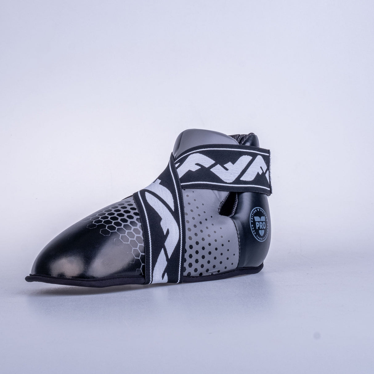 Fighter Foot Protectors - gray/black, JE1455-HXGR-0209