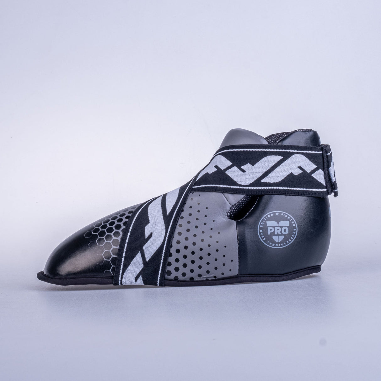 Fighter Foot Protectors - gray/black, JE1455-HXGR-0209