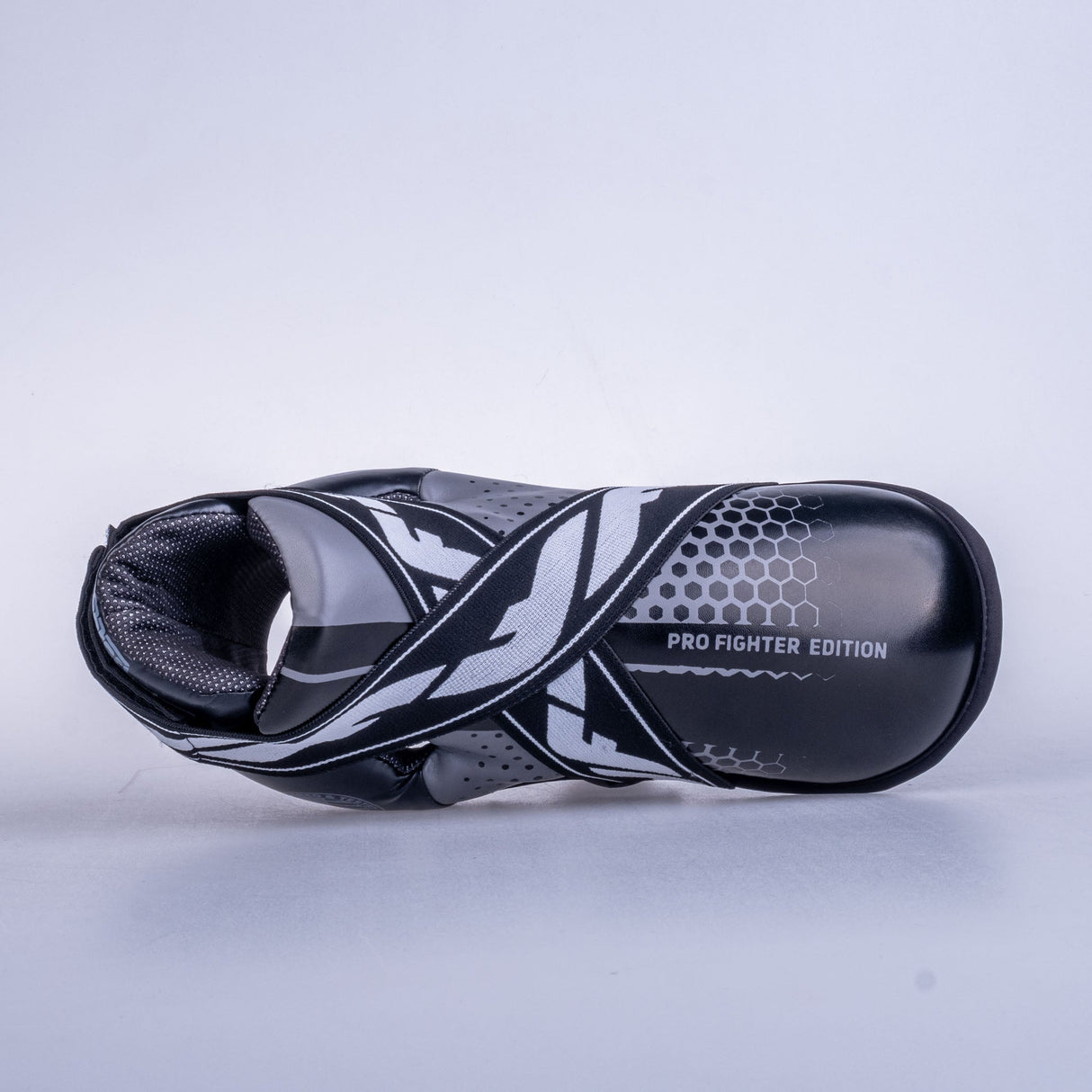 Fighter Foot Protectors - gray/black, JE1455-HXGR-0209
