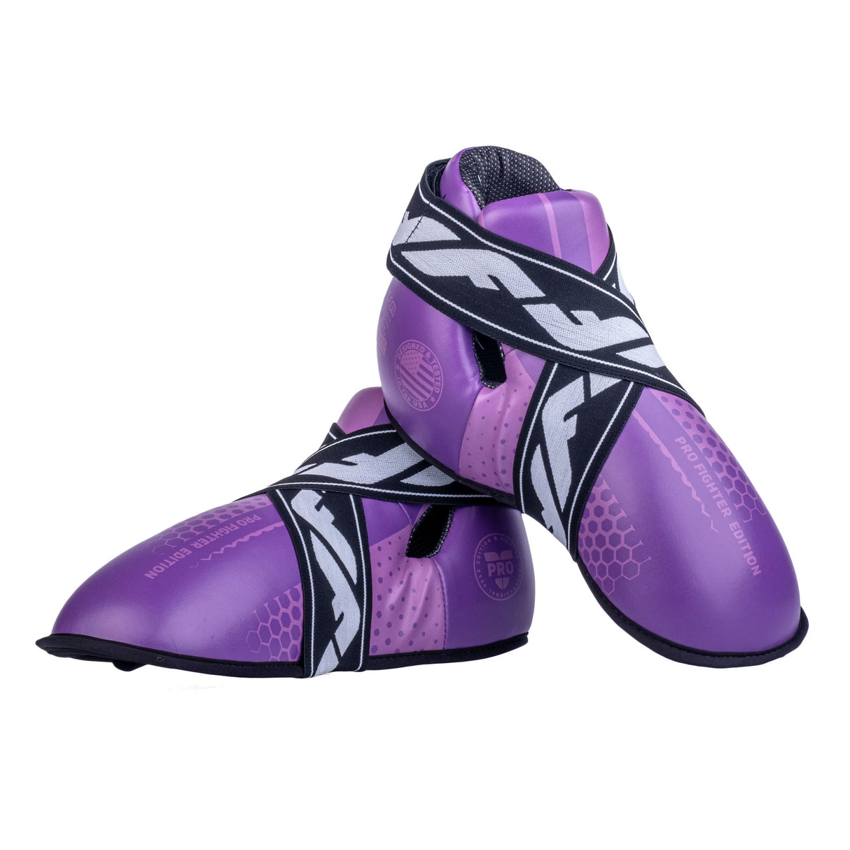 Fighter Foot Protectors - purple, JE1455-HXGR-1515