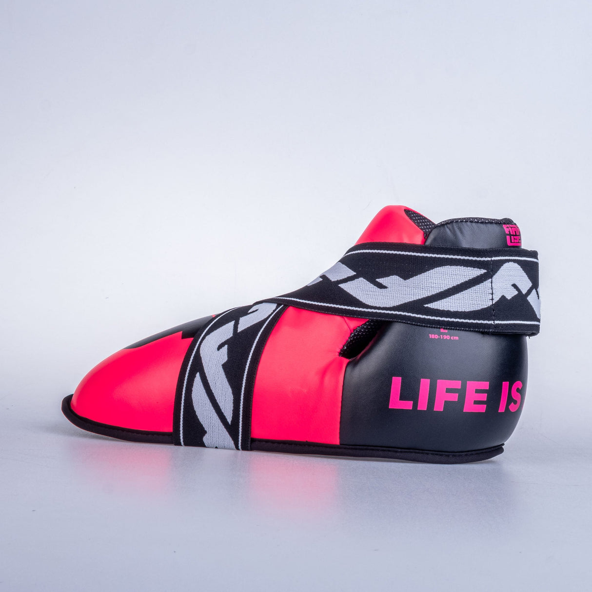 Fighter Foot Protectors - black/pink, JE1455-WRD-0207