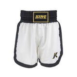 King Apex Pro 2 Boxing Shorts – White/Black